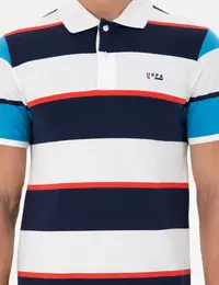 US Polo Assn. Men Navy Blue T-Shirt - Image 6