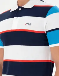 US Polo Assn. Men Navy Blue T-Shirt - Image 7
