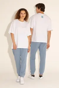 US Polo Shirt Assn. Men comfort Fit Crew Neck WHITE T-Shirt - Image 2