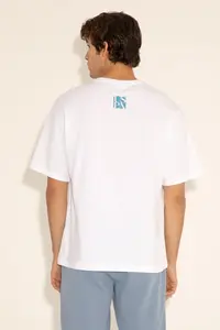 US Polo Shirt Assn. Men comfort Fit Crew Neck WHITE T-Shirt - Image 6