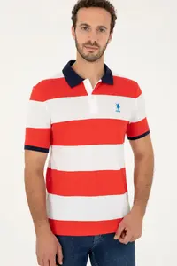 US Polo Assn. Men Regular Fit Polo Shirt Collar Rejection T-Shirt - Image 3