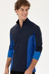 US Polo Assn. Men Navy Blue Sweatshirt - Image 3