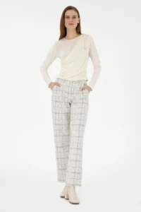 US Polo Assn. Women Cream Sweatpants - Image 3