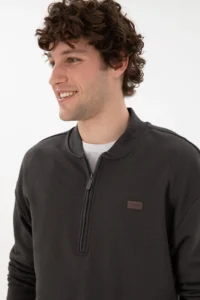 US Polo Assn. Men Anthracite Sweatshirt - Image 2