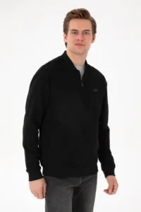 US Polo Assn. Men Black Sweatshirt