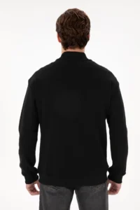 US Polo Assn. Men Black Sweatshirt - Image 5