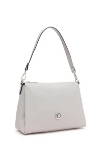 US Polo Assn. Women Light Gray Shoulder Bag - Image 4