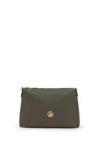 US Polo Assn. Women Khaki Shoulder Bag - Image 3