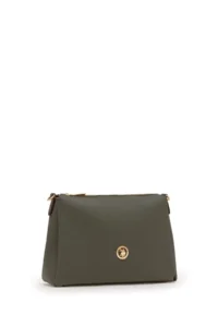 US Polo Assn. Women Khaki Shoulder Bag - Image 4