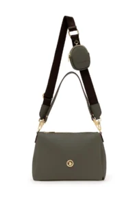 US Polo Assn. Women Khaki Shoulder Bag - Image 6