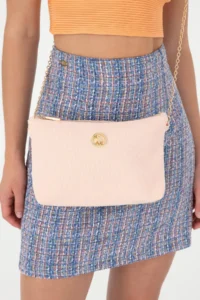 US Polo Assn. Women Salmon removable Sleeveless Kanvas Handbag - Image 2