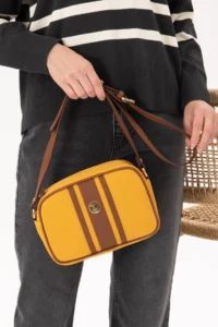 US Polo Assn. Women Tan Crossbody Bag - Image 2