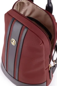 US Polo Assn. Women Burgundy Backpack - Image 6