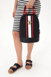 US Polo Assn. Women Navy Blue Backpack - Image 2