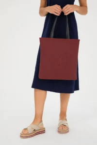 US Polo Assn. Women Burgundy Shoulder Bag - Image 2