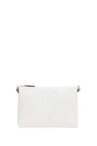US Polo Assn. Women White Crossbody Bag - Image 3