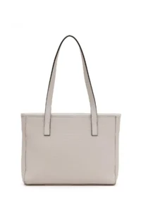 US Polo Assn. Women Light Gray Tote Bag - Image 5