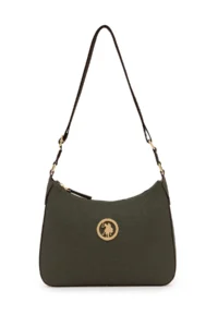 US Polo Assn. Women Open Khaki Shoulder Bag - Image 5