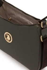 US Polo Assn. Women Open Khaki Shoulder Bag - Image 6