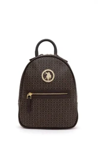 US Polo Assn. Women Brown Backpack - Image 3