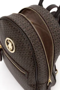 US Polo Assn. Women Brown Backpack - Image 6