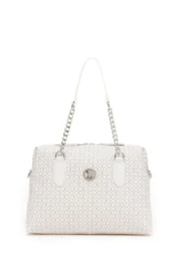 US Polo Assn. Women White Shoulder Bag - Image 3