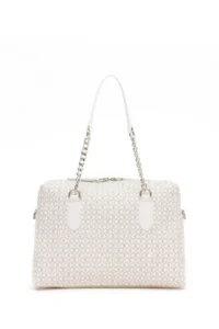 US Polo Assn. Women White Shoulder Bag - Image 5