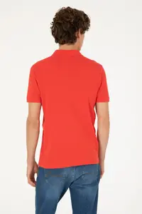 US Polo Assn. Men slim Fit Polo Shirt Collar Rejection Basic T-Shirt - Image 5