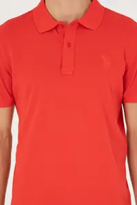 US Polo Assn. Men slim Fit Polo Shirt Collar Rejection Basic T-Shirt - Image 6