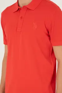US Polo Assn. Men slim Fit Polo Shirt Collar Rejection Basic T-Shirt - Image 7