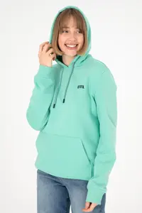 US Polo Assn. Men Hooded Mint Basic Fleece Sweatshirt - Image 3