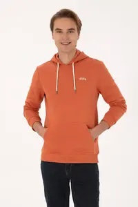US Polo Assn. Men Cinnamon Basic Sweatshirt