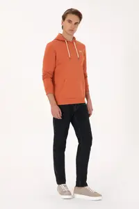 US Polo Assn. Men Cinnamon Basic Sweatshirt - Image 4