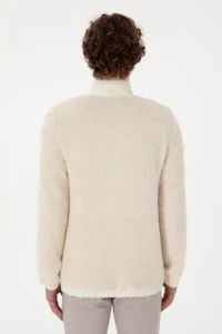 US Polo Assn. Men Cream Sweatshirt - Image 5