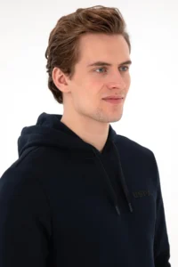 US Polo Assn. Men Navy Blue Sweatshirt - Image 2