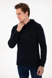 US Polo Assn. Men Navy Blue Sweatshirt - Image 3