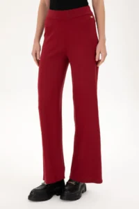 US Polo Assn. Women Cherry Loose Fit Knitwear Pants - Image 2