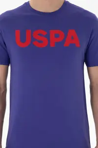 US Polo Assn. Men Regular Fit Crew Neck Cobalt Basic T-Shirt - Image 6