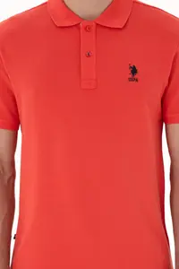 US Polo Assn. Men Regular Fit Polo Shirt Collar Rejection Basic T-Shirt - Image 6