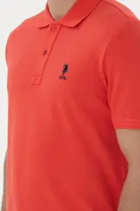 US Polo Assn. Men Regular Fit Polo Shirt Collar Rejection Basic T-Shirt - Image 7