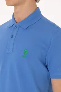 US Polo Assn. Men Indigo Basic T-Shirt - Image 7