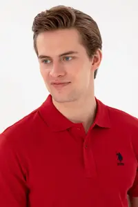 US Polo Assn. Men slim Fit Polo Shirt Collar Rejection Basic T-Shirt - Image 2