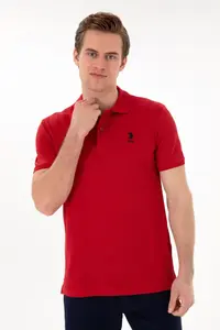 US Polo Assn. Men slim Fit Polo Shirt Collar Rejection Basic T-Shirt - Image 3
