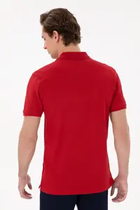 US Polo Assn. Men slim Fit Polo Shirt Collar Rejection Basic T-Shirt - Image 5