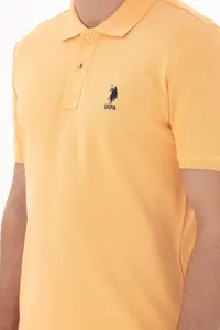 US Polo Shirt Assn. Men slim Fit Polo Shirt Shirt Collar Melon Basic T-Shirt - Image 7
