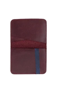 US Polo Assn. Men Burgundy Card Holder - Image 4