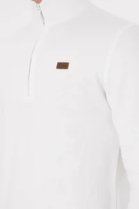 US Polo Assn. Men Ecru Basic Sweatshirt - Image 7