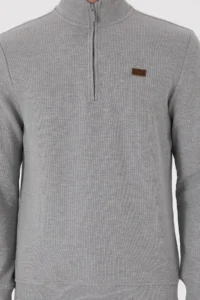 US Polo Assn. Men Gray Melanj Basic Sweatshirt - Image 6