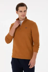 US Polo Assn. Men Coconut Basic Sweatshirt