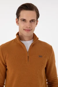US Polo Assn. Men Coconut Basic Sweatshirt - Image 2